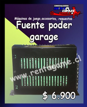 RENTAGAME CHILE Anuncios gratis en La Cisterna |  Fuente poder garage precio oferta $ 6.900, Rentagame: maquinas de juego:  accesorios,repuestos, servicio tecnico