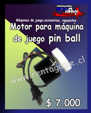 RENTAGAME CHILE Anuncios gratis en La Cisterna |  Motor para  maquinas de juego pin ball precio: $ 7.000, Rentagame: maquinas de juego:  accesorios,repuestos, servicio tecnico