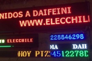 Carolina Fuentes  Anuncios gratis en Antofagasta |  Letrero electronico led programacion a medidas colores disponibles, Letreros publicidad led para buses mensajes programaciones colores 