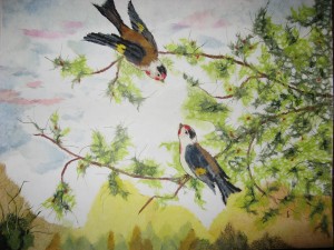 Centro de Estudios Integrales de Jap&oacute;n Anuncios gratis en Providencia |  Cursos de Artesan&iacute;a Japonesa /Curso de Manualidades Japonesas., Chigiri-&eacute; : Pintar con la magia de un papel.