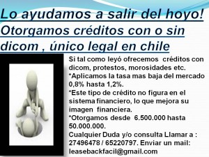 claudia Anuncios gratis en Maip&uacute; |  Necesita dinero? para sus deudas? matriculas? vacaciones? obtengalo ya, Con o sin dicom unico legal en chile