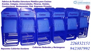 Tratamiento Metalico Anuncios gratis en Cerrillos |  Fabrica de muebles, sillas, mesas, camas, pupitres, Fabrica de muebles, sillas, mesas, camas, pupitres