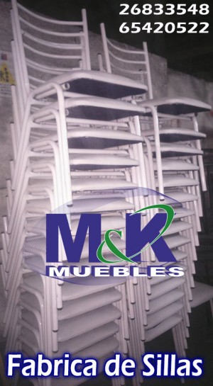 Tratamiento Metalico Anuncios gratis en Cerrillos |  Nuevo modelo silla apilable evento myk tapizada blancas, Sillas camas camarotes mesas kinder pupitres fabrica de muebles