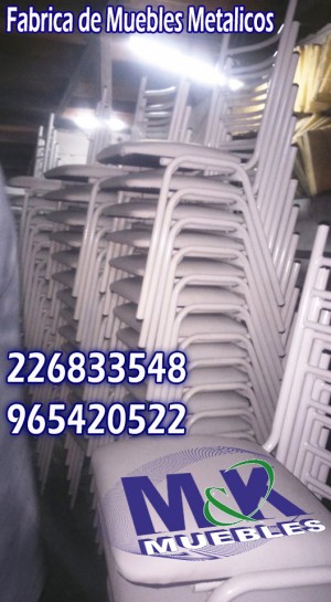 Tratamiento Metalico Anuncios gratis en Cerrillos |  Nuevo silla evento apilable myk - 226833548 - 65420522, Sillas camas camarotes mesas kinder pupitres fabrica de muebles