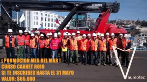 Aureotec Ltda. Anuncios gratis en Valpara&iacute;so |  Curso seguridad en faenas portuarias (carnet rojo), Carnet rojo portuario junio valpara&Iacute;so