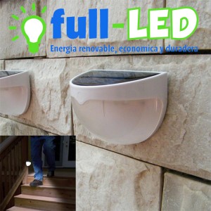 importadora full-led Anuncios gratis en La Cisterna |  Lampara de pared solar semicircular full-led/envios a todo chile, Importadora full-led, es lider en iluminacion led y kit solares