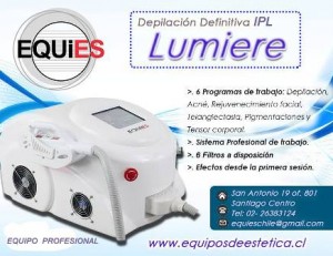 Equies Chile Anuncios gratis en Santiago |  Ipl, luz pulsada intensa, est&eacute;tica, depilaci&oacute;n, rejuvenecimiento, acne, Ipl, luz pulsada intensa, est&eacute;tica, depilaci&oacute;n, rejuvenecimiento, acne