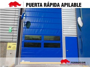 Ferrocor: Soluciones Integrales en Accesos Industriales Anuncios gratis en Santiago |  Puerta r&aacute;pida apilable de pvc para la industria log&iacute;stica, Cortina r&aacute;pida apilable, puerta pl&aacute;stica industrial