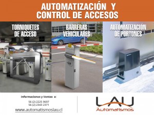 Automatismos Lau Anuncios gratis en Providencia |  Automatizaci&oacute;n y control de acceso para condominios y oficinas, Torniquetes de acceso, barreras vehiculares, automatizaci&oacute;n de portone
