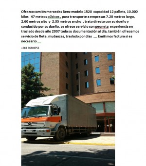 jorge Anuncios gratis en Santiago |  Transportes fletes y mudanzas economicas stgo y regiones , Transportes mudanzas fletes santiago regiones