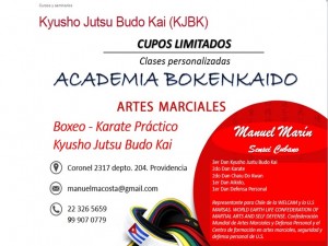 Manuel Mar&iacute;n Anuncios gratis en Providencia |  Curso de kyusho el secreto de las artes marciales, Curso de kyusho el secreto de las artes marciales