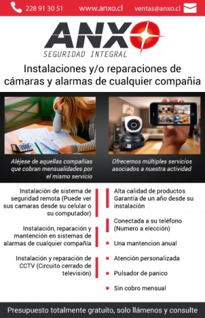 hernan gu Iturra Manzo Anuncios gratis en Providencia |  Camaras de seguridad y vigilancia instalaciones y reparaciones, Instalaciones y reparaciones de camaras de seguridad y vigilancia