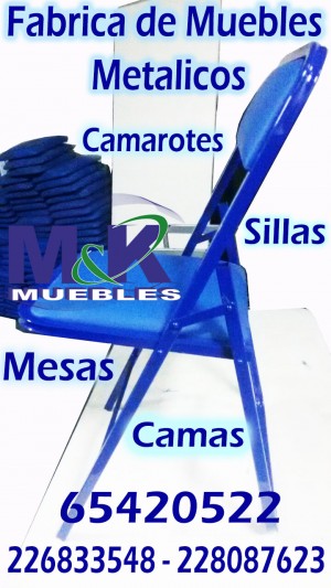 MUEBLES METALICOS  Anuncios gratis en Cerrillos |  Fabrica de muebles realiza sillas plegables en perfil, Fabrica de muebles realiza sillas plegables en perfil