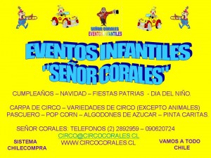 Mauricio Corales Anuncios gratis en Santiago |  WWW.CIRCOCORALES.CL   , WWW.CIRCOCORALES.CL   