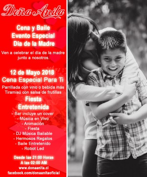 Do&ntilde;a anita spa Anuncios gratis en Valpara&iacute;so |  Celebra el d&iacute;a de la madre en do&ntilde;a anita centro de eventos, Celebra el d&iacute;a de la madre en do&ntilde;a anita olmu&eacute; chile