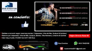 Ale bus eventos Anuncios gratis en Valpara&iacute;so |  Bus o van de acercamiento al concierto de romeo santos movistar arena,, Romeo santos en chile - movistar arena