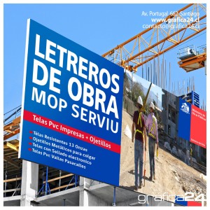 Grafica24 Anuncios gratis en Santiago |  Letreros para obras de construccion, permisos de edificacion en pvc, Letrero de obra   constructoras   gigantografias   impresi&oacute;n digital