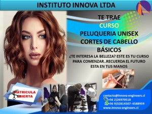 Instituto innova ltda Anuncios gratis en Santiago |  Curso peluquer&Iacute;a unisex cortes de cabello b&Aacute;sicos , Cursos, peluqueria, estetica, barberia, belleza, 