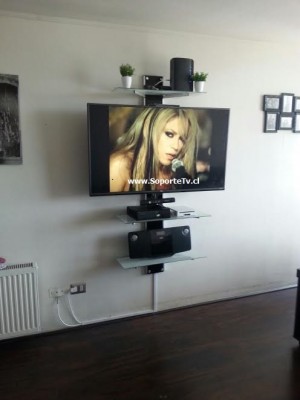 Soportetv Anuncios gratis en Santiago |  Mueble con soporte para tv smart led, Modernos racks de tv, soportes fijos o de brazo articulado