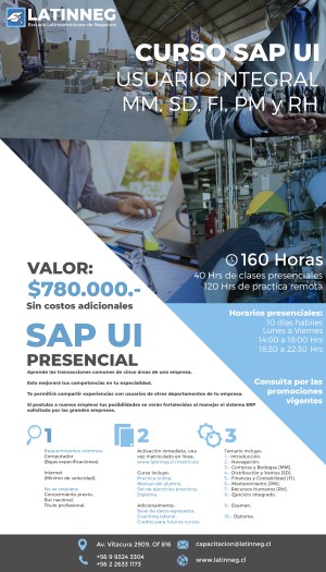 Pablo Anuncios gratis en Santiago |  Capacitate en sap usuario integral a modalidad distancia, Estudia 5 &aacute;reas principales de una empresa.