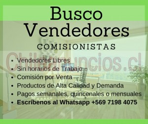 Sra. pérez Anuncios gratis en Santiago |  Vendedores comisionistas / aumenta tus ingresos / trabaja desde casa, Trabaja desde casa, en tus ratos libres, el horario que tu tengas
