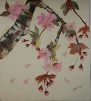 Centro de Estudios Integrales de Jap&oacute;n Anuncios gratis en Providencia |  Curso de Artes de Jap&oacute;n/ Chigiri&eacute; / Cursos Pintura Japonesa con Papel    , Chigiri-&eacute; : Pintar con la magia de un papel.