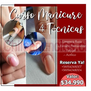 Carolina Anuncios gratis en Santiago |  Curso de manicure 4 tecnicas para principiantes, Limpieza rusa, esmaltado permanente, acrilico y polygel