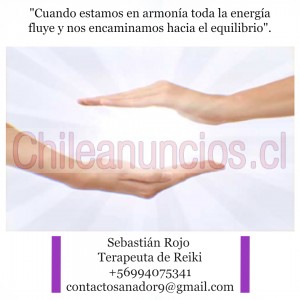 Sebastián rojo Anuncios gratis en Concepci&oacute;n |  Terapia reiki sanación y bienestar al ser, Terapia de reiki presencial y a distancia