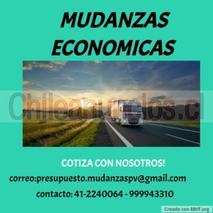 Mudanzas concepcion  Anuncios gratis en Concepci&oacute;n |  Mudanzas embalaje y bodegaje dentro de chile desde arica a punta arenas, Mudanzas económicas a lo largo de todo chile 