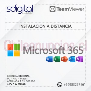 Abrahan león nuñez Anuncios gratis en Santiago |  Office 365 1pc 12 meses - instalacion a distancia, Licencia office 365 1 pc 12 meses renovable