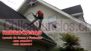 Hidrocasas Anuncios gratis en Santiago |  Hidrocasas, lavado de casas y fachadas chile, Lavado profesional de casas y fachadas (siding vinyl) 