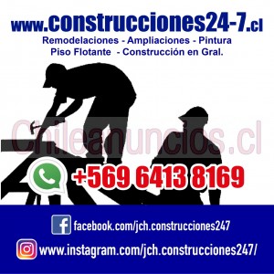 J&ch construcciones  Anuncios gratis en Santiago |  Reparacion y construcciones en gral. 964138169 toda la region metropolitana, Ofrecemos servicio gral. en construccion 24/7 toda la region metropoli