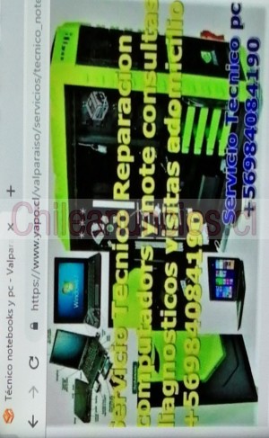 Tech Anuncios gratis en Vi&ntilde;a del Mar |  Reparaciones de computadoras y notebooks a domicilio, Reparaciones arreglos notebooks pcs computadoras