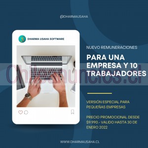 Dharma usaha Anuncios gratis en Providencia |  Nuevo software remuneraciones para pequeÑas empresas , Programa para 10 trabajadores 