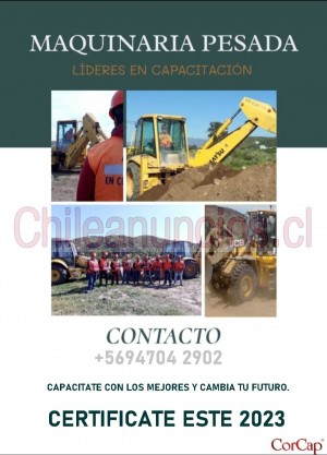 Elizabeth salazar  Anuncios gratis en La Serena |  Curso de operador de maquinaria pesada corcap , Omp corcap
