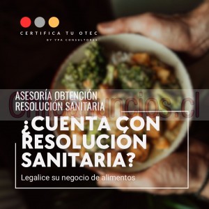 Ypa consultores  Anuncios gratis en Vi&ntilde;a del Mar |  Asesoría para la obtención de resolución sanitaria en empresas de alimentos, Asesoría, resolución sanitaria, empresas de alimentos 