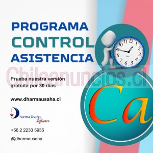 Dharma usaha Anuncios gratis en Providencia |  Nuevo software control asistencia mensual para empresas, Programa control asistencia