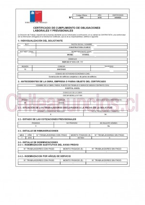 Victor gutierrez Anuncios gratis en Santiago |  Certificado f30-1 liquidaciones imposiciones lre previred mutual, F30-1