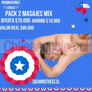 Maria jose Anuncios gratis en Providencia |  Dos masajes descontracturante oferta fiestas patrias  en $70.000 1 hora cada sesion  sacamostress.cl, Masajes descontracturas oferta 2 sesiones