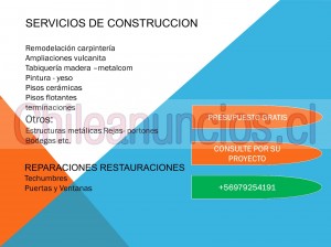Antonio lepin Anuncios gratis en Santiago |  Realizo trabajo de carpinteria reparacione remodelaciones siding fibrocemento, Ampliaciones y reparaciones