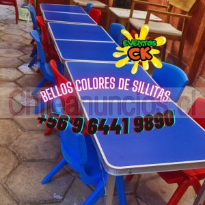 Eventosck Anuncios gratis en Lo Barnechea |  Arriendo de sillitas y mesitas infantiles con eventos ck, Arriendo de sillitas