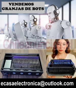 Granja de bots Anuncios gratis en Santiago |  Vendo granjas de bots para ganar dinero en linea, Granjas de bots reproducciones seguidores y mas