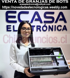 Granja de bots Anuncios gratis en Santiago |  Vendemos granjas de bots envios a cualquier pais, Granjas de bots 40 y 20 celulares